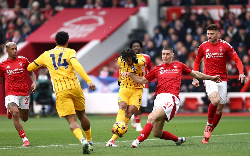 Nottingham Forest vs Brighton (19:30 &#8211; 01/02) | Xem lại trận đấu